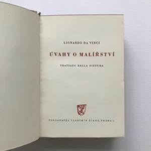 Úvahy o malířství (Trattato della pittura), Leonardo da Vinci