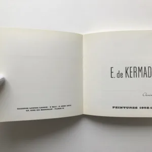 Eugène De Kermadec – Peintures 1958-1973