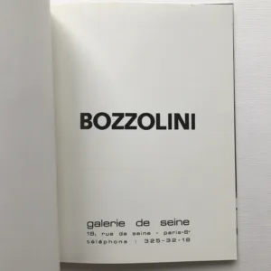 Bozzolini, Silvano Bozzolini