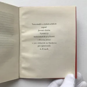 Včely a lidé / Východ slunce / Schopenhauer básníkem (3x podpis autora), Jaromír Rašín