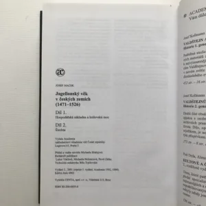 Jagellonský věk v českých zemích 1/2 + 3/4, Josef Macek