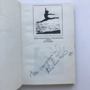Cesta na Olymp (podpis autorky), Věra Čáslavská-Odložilová