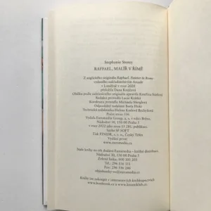 Raffael, malíř v Římě, Stephanie Storey