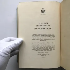 Výbor z dramat I., William Shakespeare