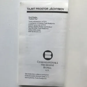 Tajný prostor Jáchymov, Karel Kaplan, Vladimír Pacl