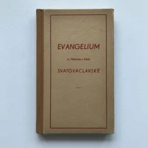 Evangelium sv. Matouše z bible Svatováclavské