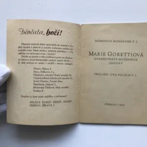 Marie Gorettiová, Domenico Mondrone