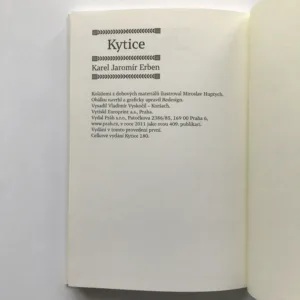 Kytice, Karel Jaromír Erben