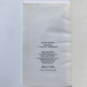 Člověk v drsné přírodě, Jaroslav Pavlíček