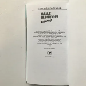 Kalle Blomkvist zasahuje, Astrid Lindgrenová