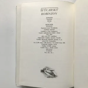 Švýcarský Robinzon, Johann David Wyss, Bohumír Polách