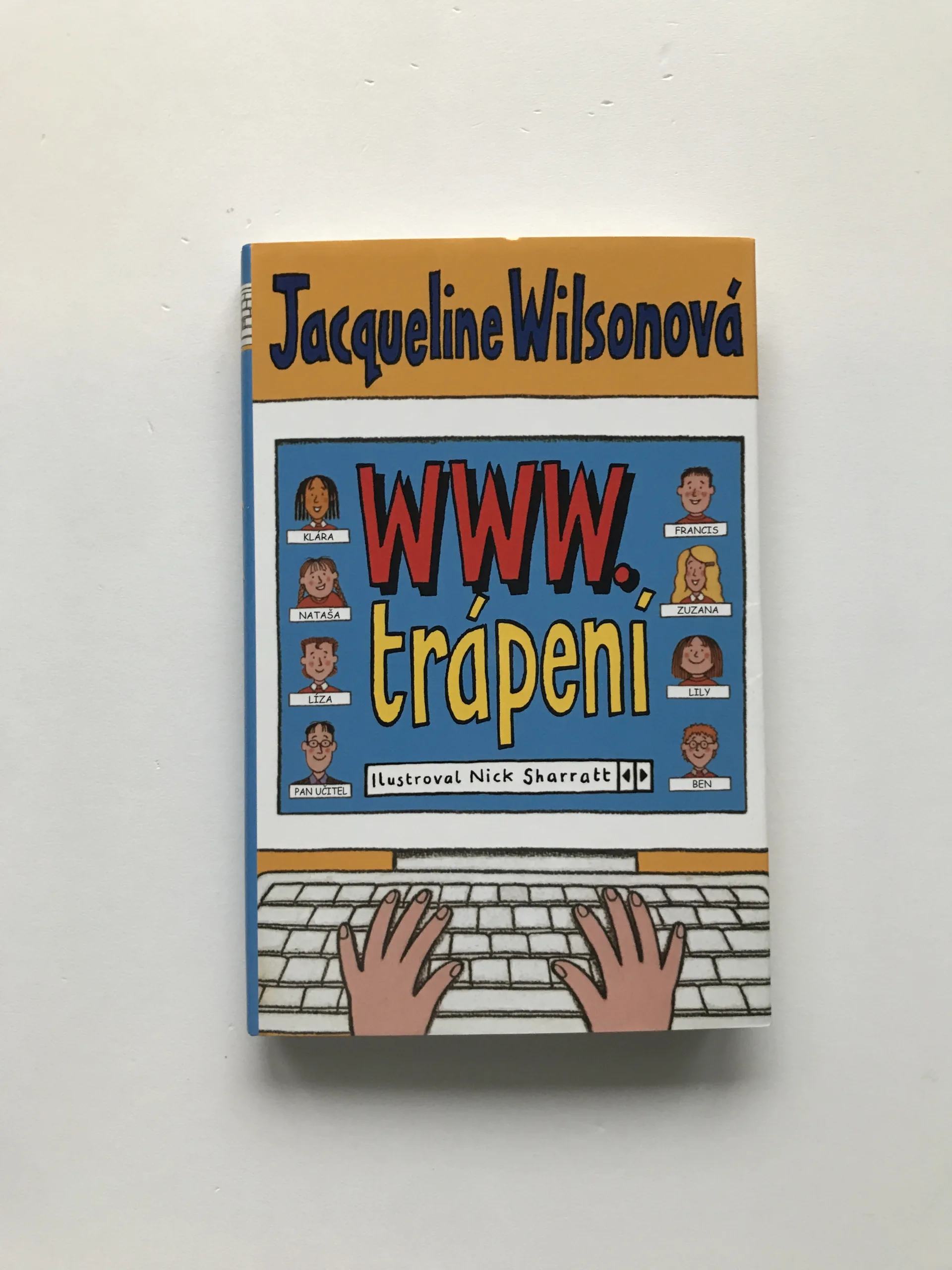 www.trápení, Jacqueline Wilsonová, Nick Sharratt