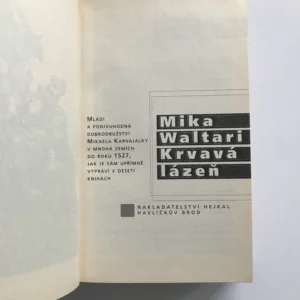 Krvavá lázeň, Mika Waltari