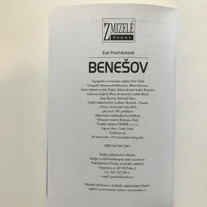 Benešov (Zmizelé Čechy), Eva Procházková