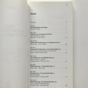 Deset pražských bytů rodiny Masarykovy (podpis autora), Josef Tichý