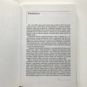 Edvard Beneš – Politický životopis, Zbyněk Zeman