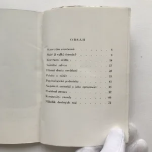 Portrét při umělém osvětlení, Vladimír Tolman