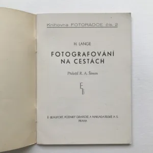 Fotografování na cestách, Hellmuth Lange