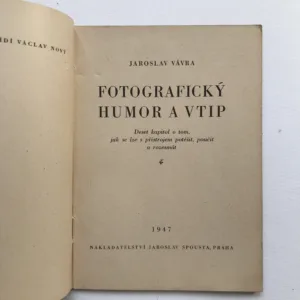 Fotografický humor a vtip, Jaroslav Vávra