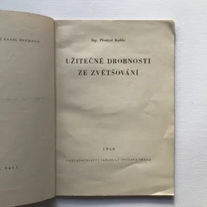 Užitečné drobnosti ze zvětšování, Přemysl Koblic