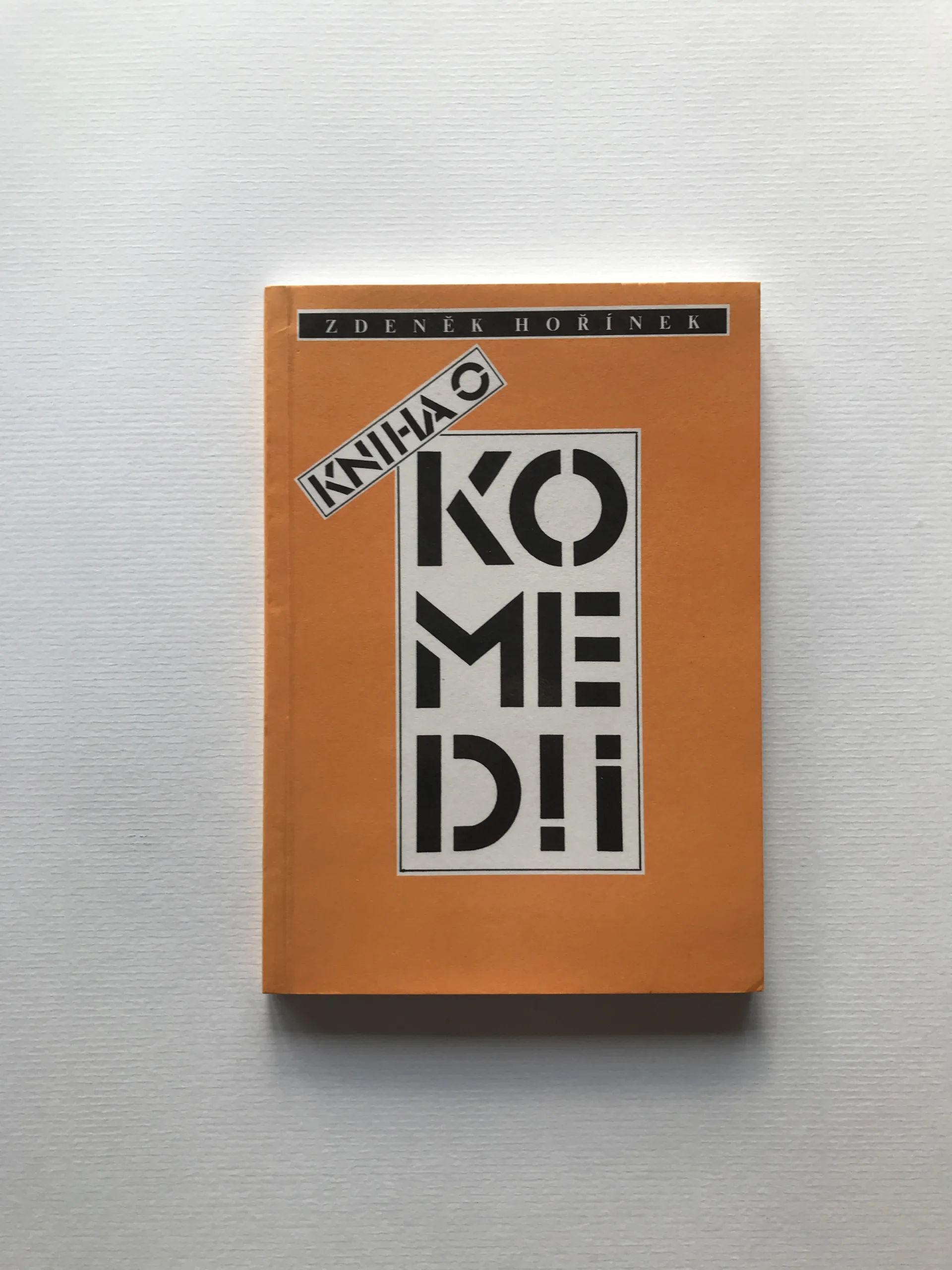 Kniha o komedii, Zdeněk Hořínek