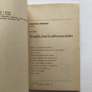 Divadla, která našla svou dobu, Jan Císař