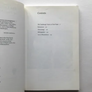 The Landscape Vision of Paul Nash, Roger Cardinal