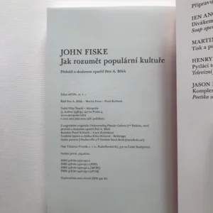 Jak rozumět populární kultuře, John Fiske