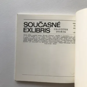 Současné exlibris, František Dvořák