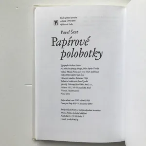 Papírové polobotky, Pavel Šrut