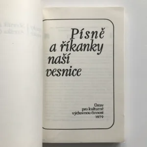 Písně a říkanky naší vesnice, Anežka Gorlová