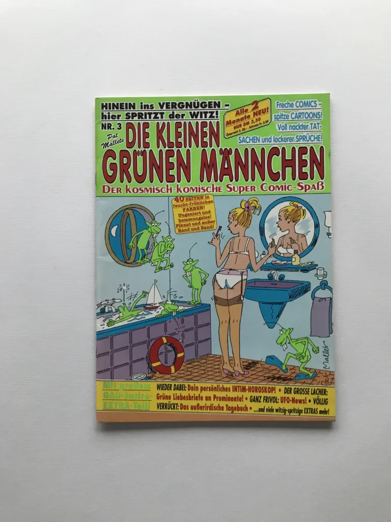 Die Kleinen Grünen Männchen Nr. 3, Pat Mallet