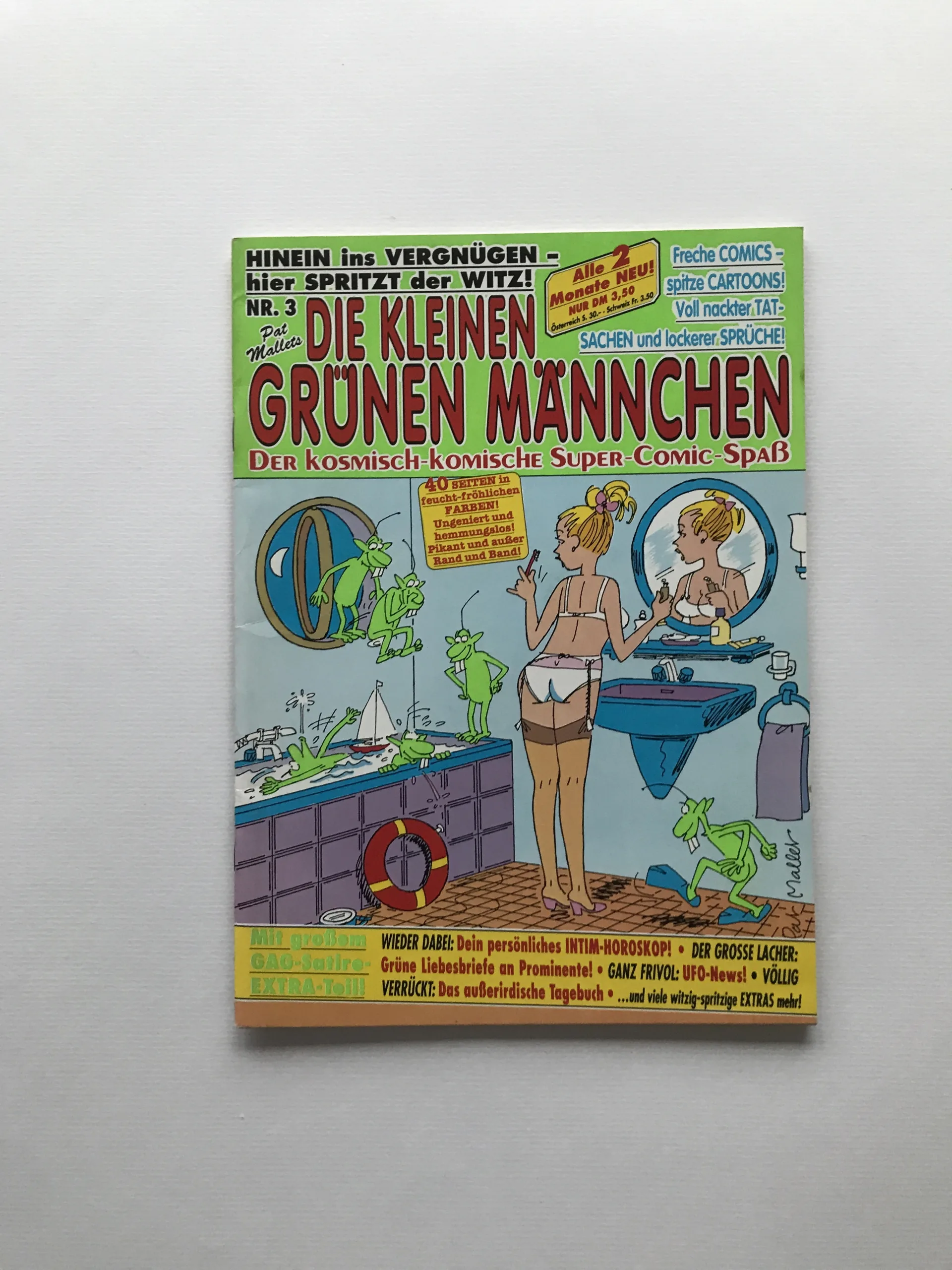 Die Kleinen Grünen Männchen Nr. 3, Pat Mallet