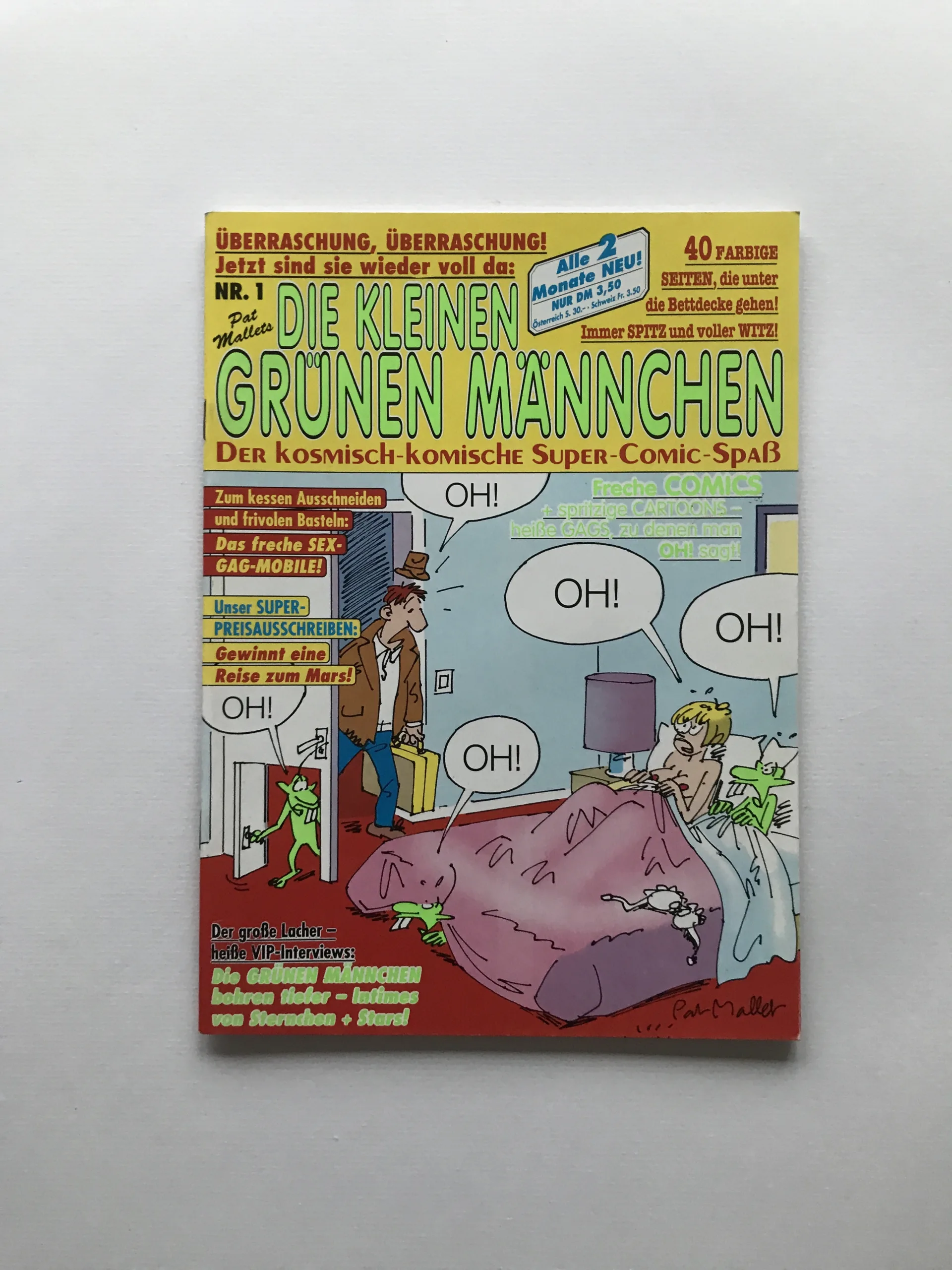 Die Kleinen Grünen Männchen Nr. 1, Pat Mallet