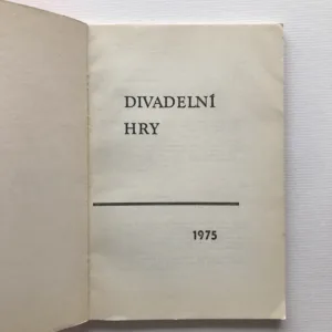 Divadelní hry 1975