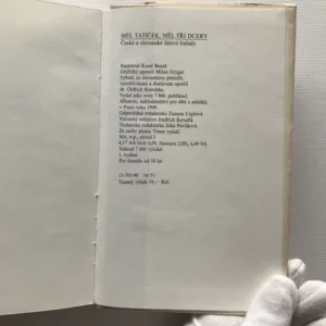 Měl tatíček, měl tři dcery (České a slovenské lidové balady), Oldřich Sirovátka