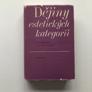 Dějiny estetických kategorií, A. F. Losev, V. P. Šestakov