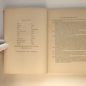 Dědův odkaz (lyrická zpěvohra o třech dějstvích), Vítězslav Novák, Antonín Klášterský