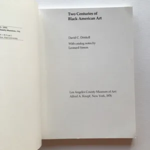Two Centuries of Black American Art, David C. Driskell, Leonard Simon