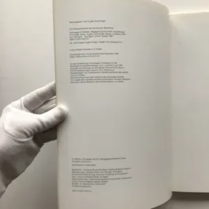 Farbwege in Moskau, Otto Herbert Hajek, Eugen Gomringer