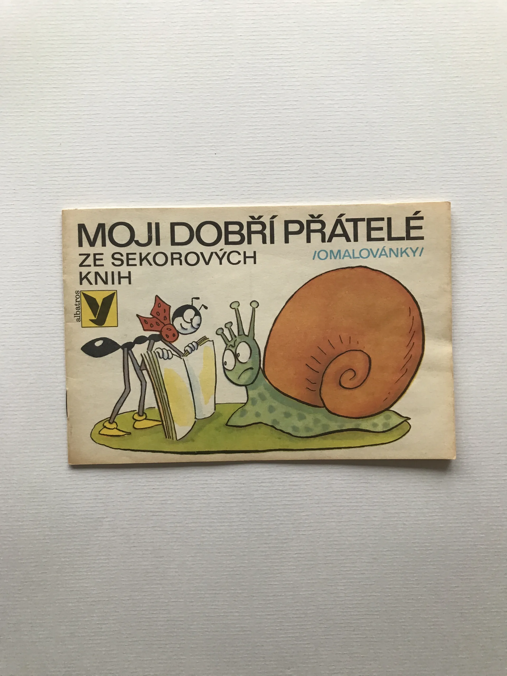 Moji dobří přátelé ze Sekorových knih (omalovánky), Ondřej Sekora, Pavel Šrut