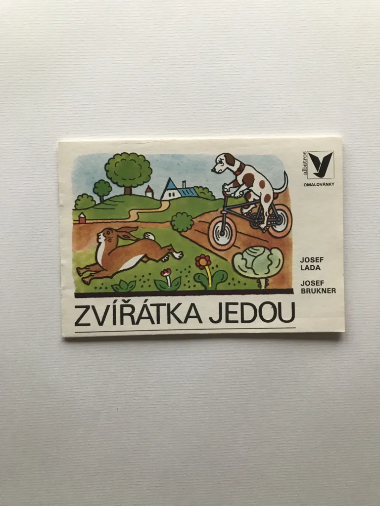 Zvířátka jedou (omalovánky), Josef Lada, Josef Brukner