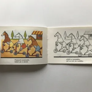 Zvířátka jedou (omalovánky), Josef Lada, Josef Brukner