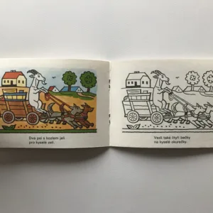 Zvířátka jedou (omalovánky), Josef Lada, Josef Brukner