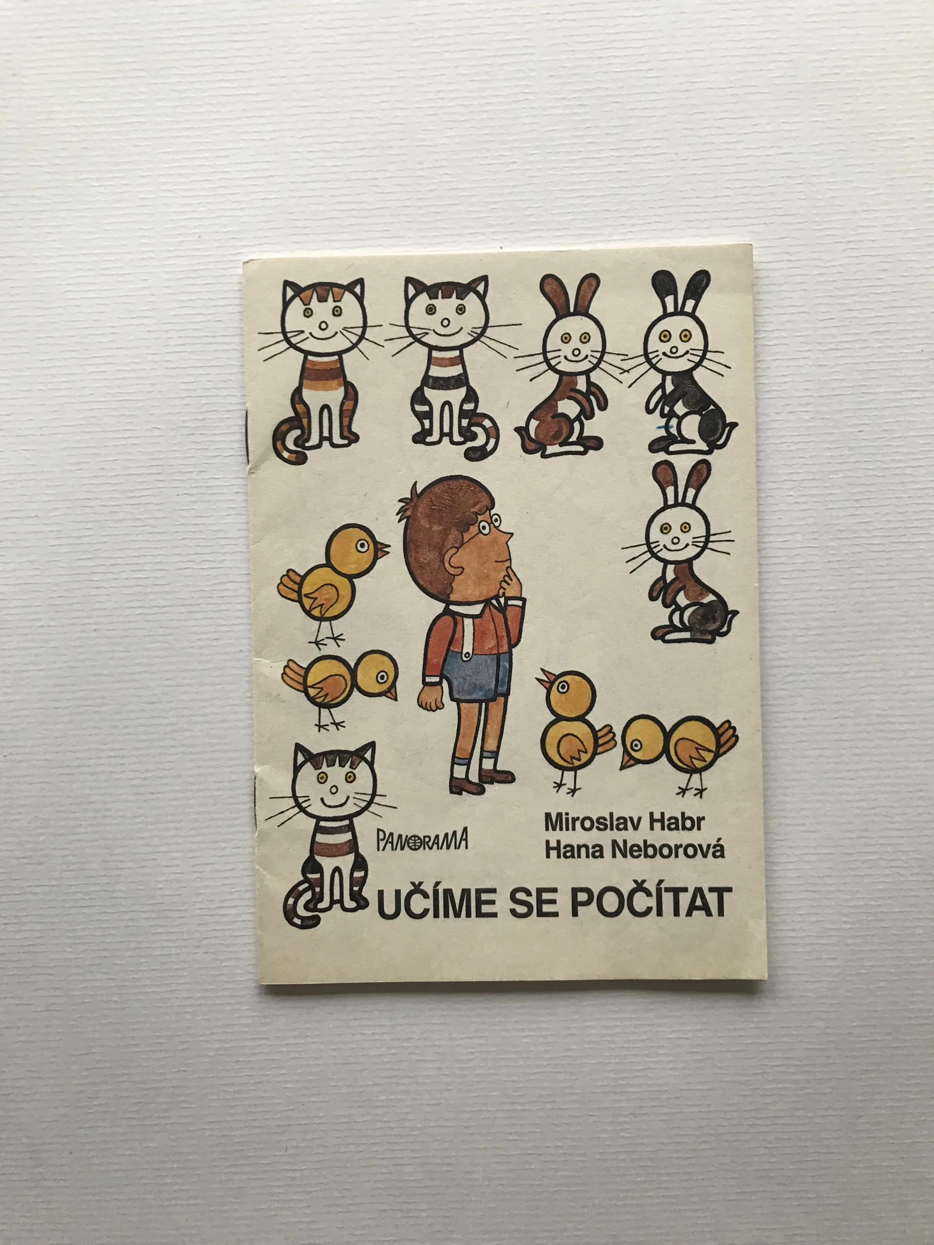 Učíme se počítat (omalovánky), Miroslav Habr, Hana Neborová