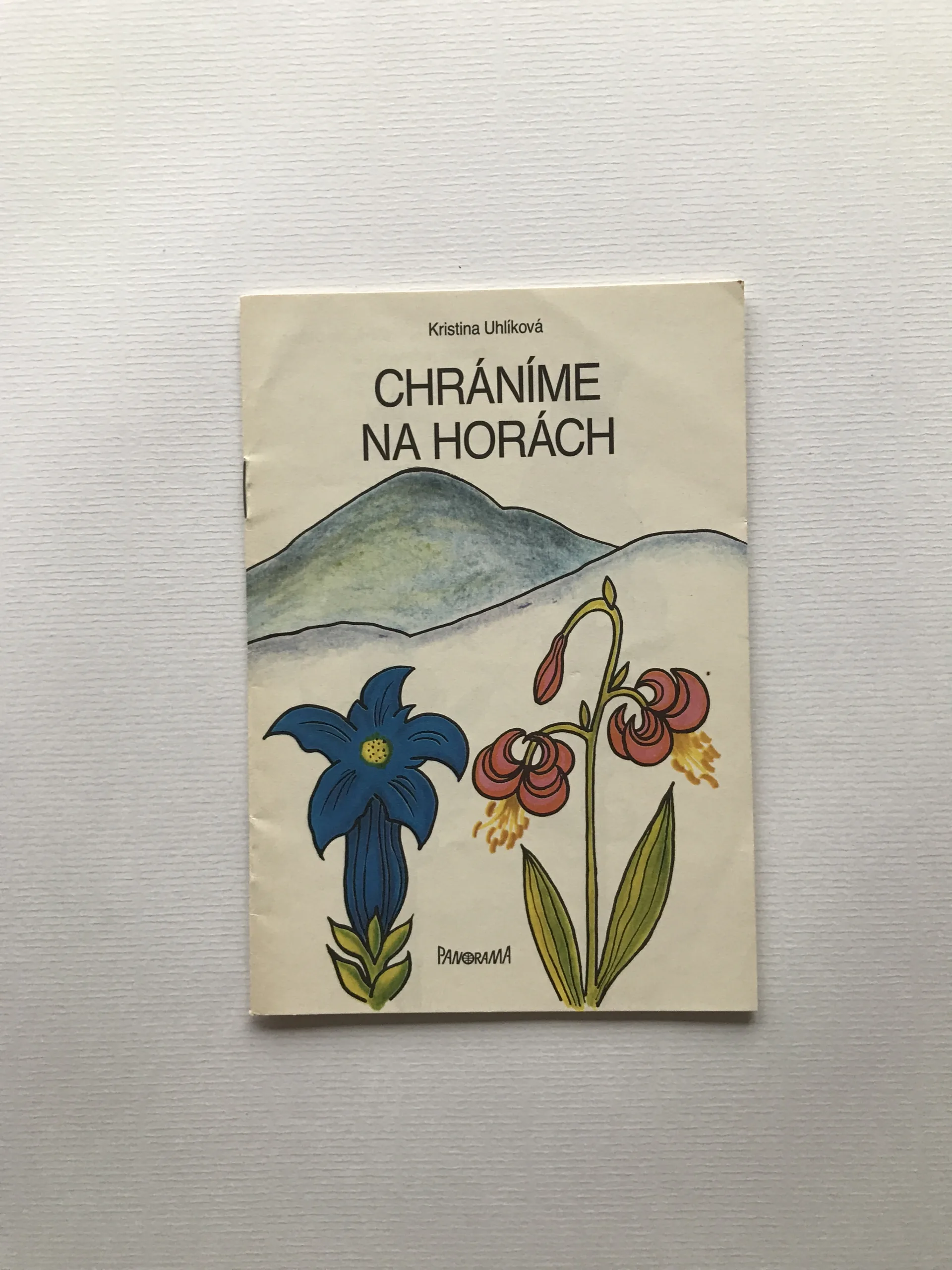 Chráníme na horách (omalovánky), Kristina Uhlíková