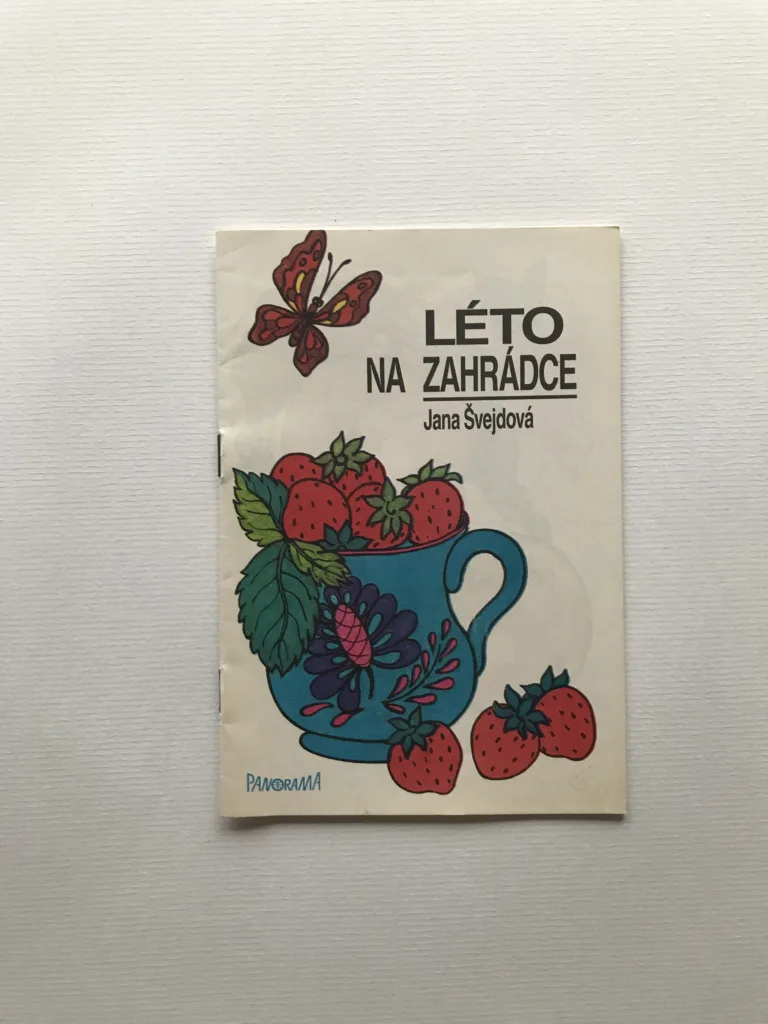 Léto na zahrádce (omalovánky), Jana Švejdová