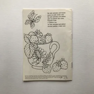 Léto na zahrádce (omalovánky), Jana Švejdová