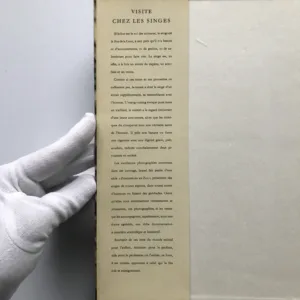 Visite chez les singes, Václav Jan Staněk, Jeanne Reverseau