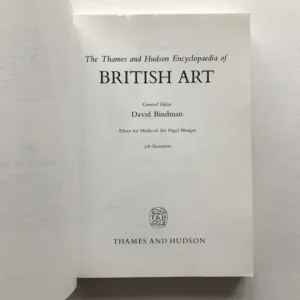 Encyclopaedia of British Art, David Bindman, Nigel Morgan